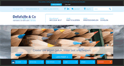 Desktop Screenshot of dellafaille.be